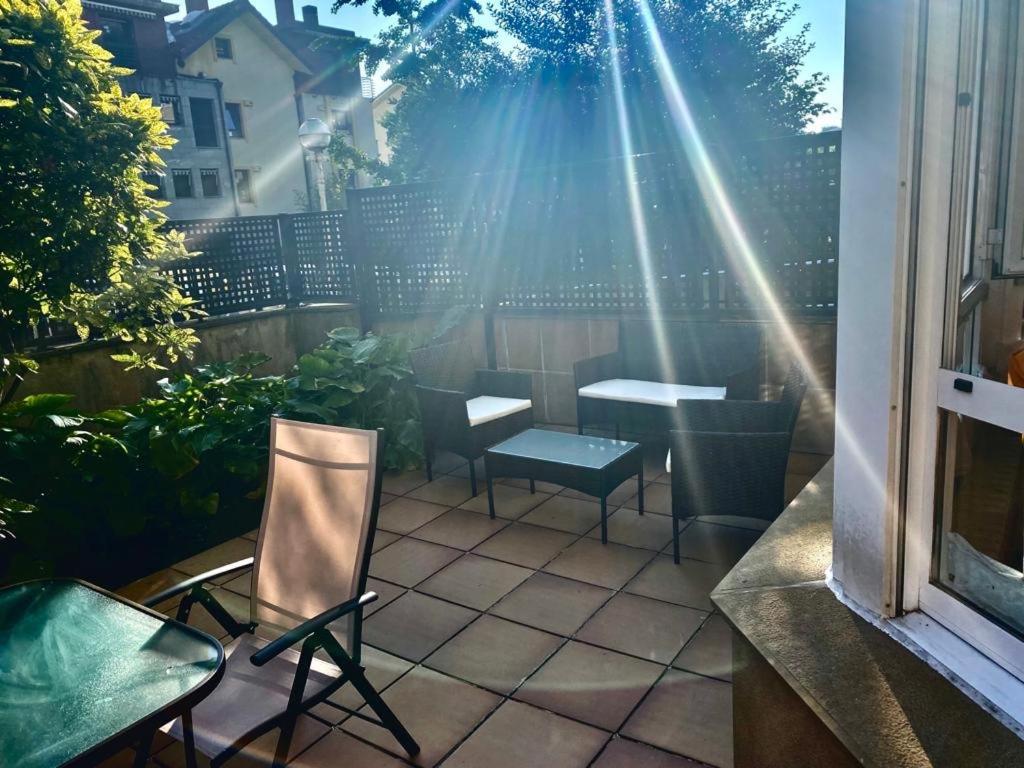 New & Terrace. Steps To Ondarreta Apartment *